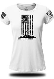 One Nation Under God - Ladies Tee | Grit Gear Apparel