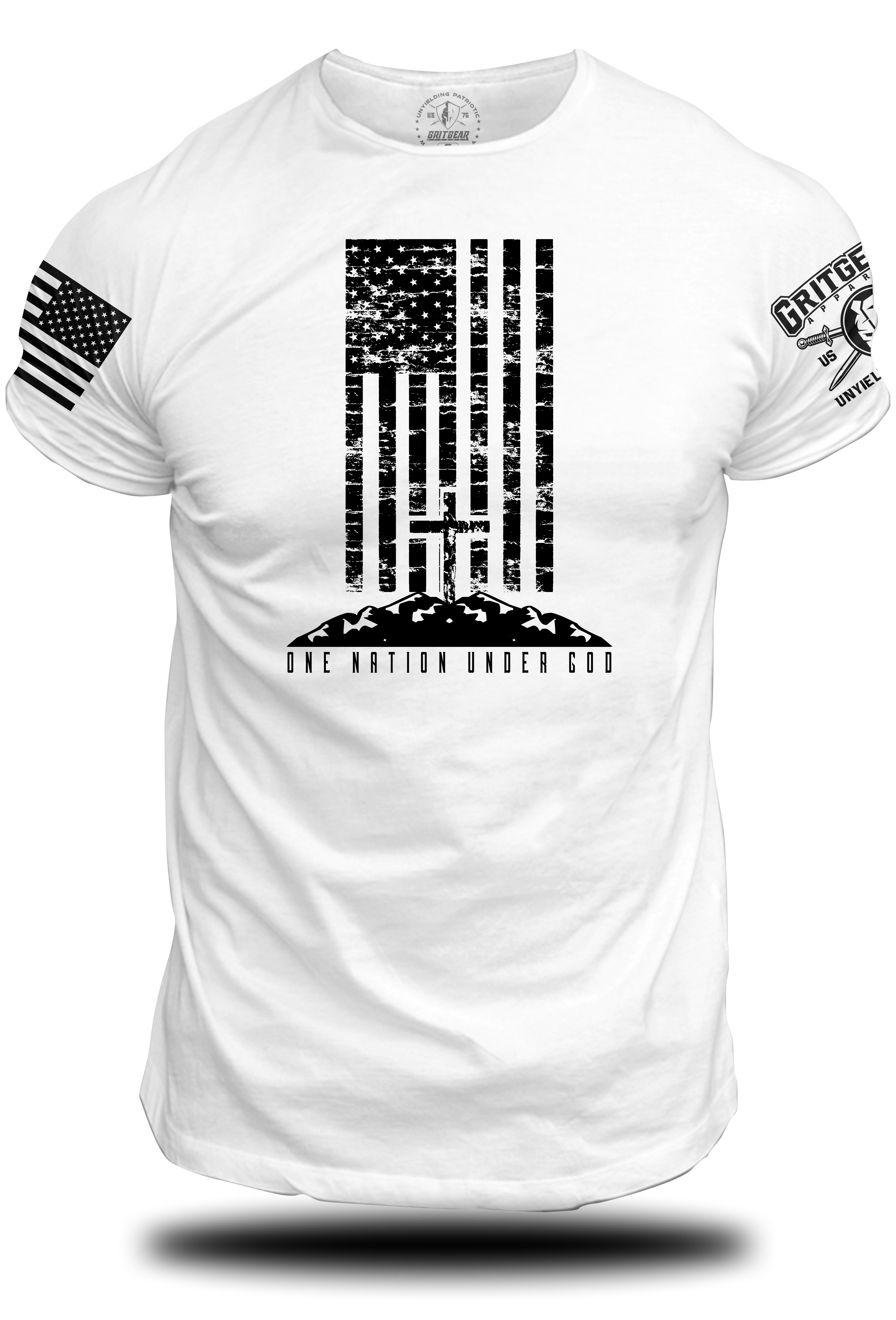 One Nation Under God - Tee | Grit Gear Apparel