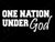 One Nation Under God Vinyl Decal | Grit Style Gear