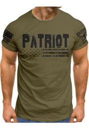 Patriot Distress Flag Tee | Grit Gear Apparel