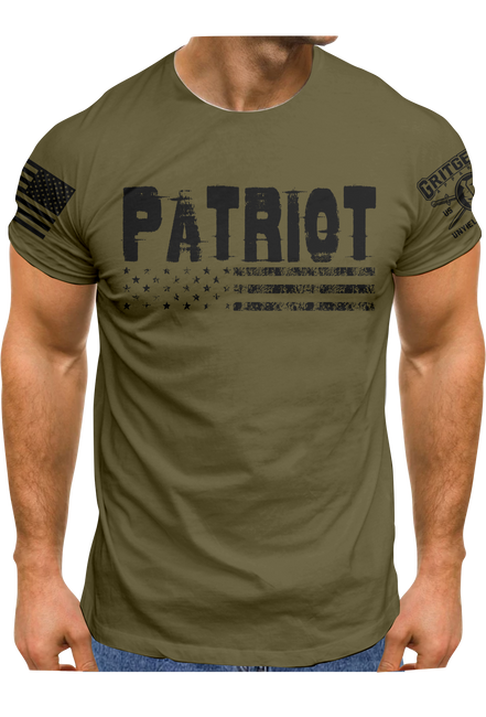 Patriot Distress Flag Tee | Grit Gear Apparel