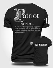 Patriot Noun Men's T-shirt | Grit Gear Apparel