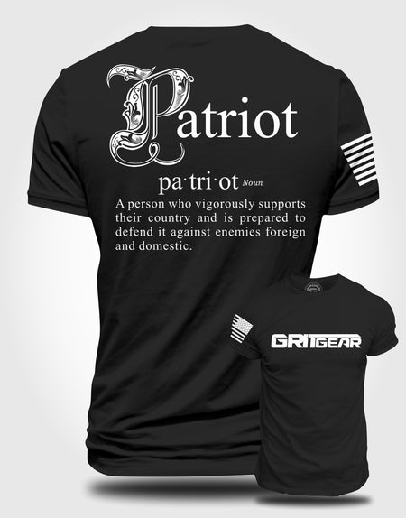 Patriot Noun Men's T-shirt | Grit Gear Apparel