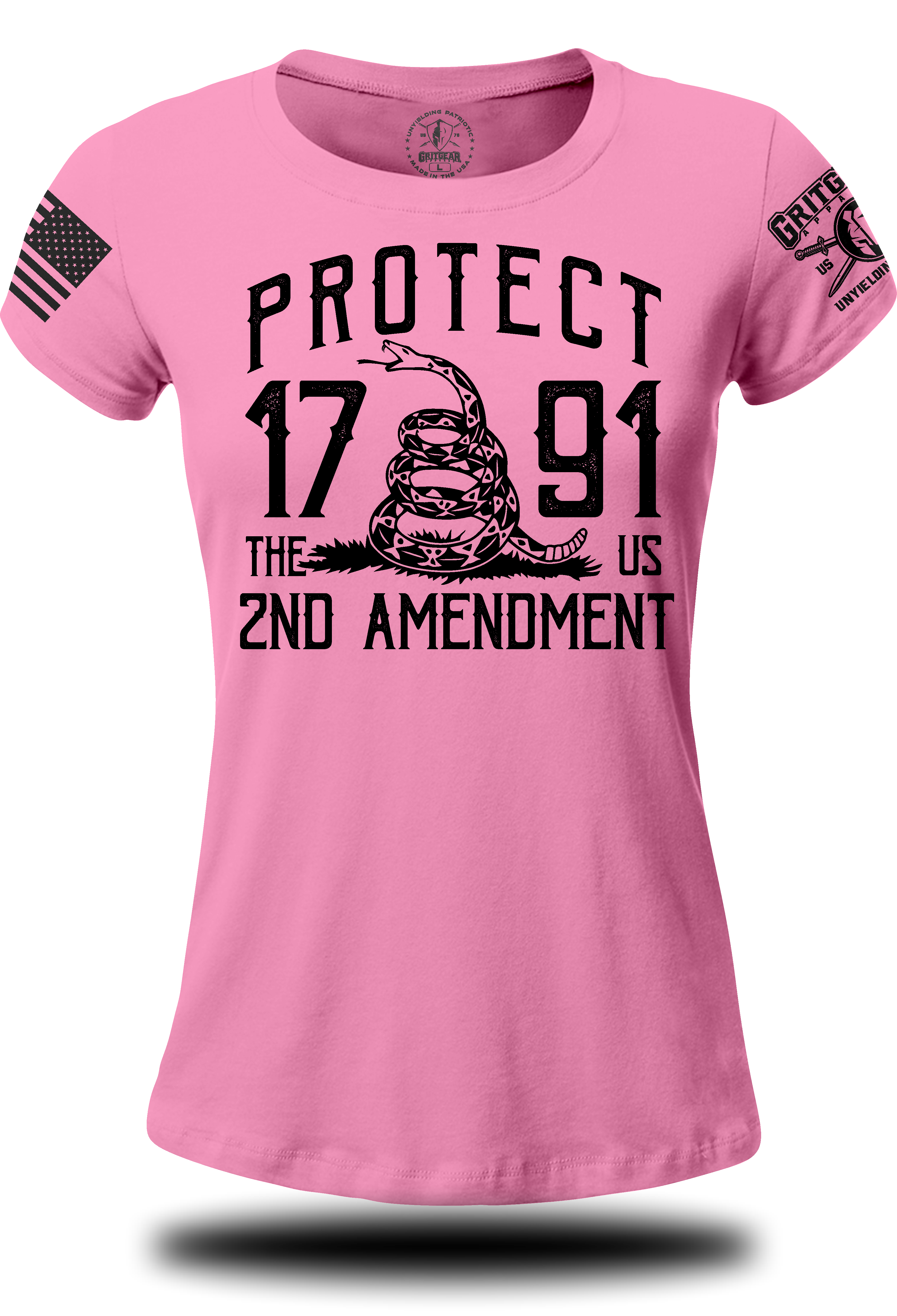 Protect The 2nd Amendment Ladies T-Shirt | Grit Gear Apparel