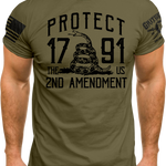 Protect The 2nd Amendment T-Shirt | Grit Gear Apparel