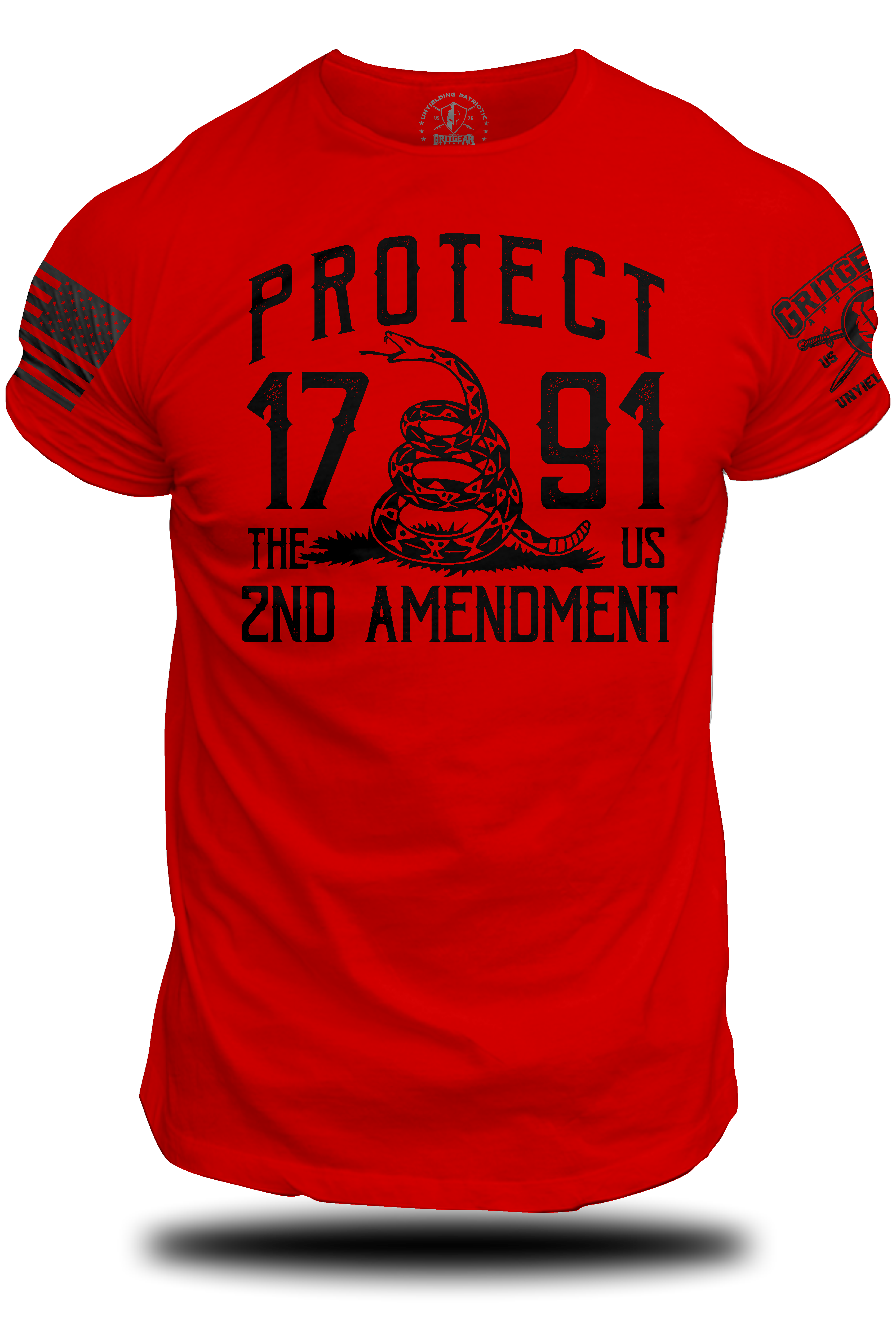Protect The 2nd Amendment T-Shirt | Grit Gear Apparel