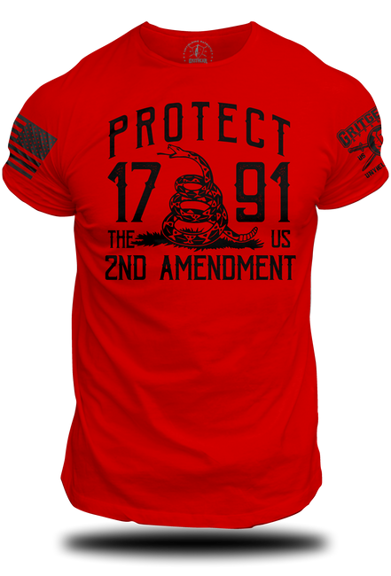 Protect The 2nd Amendment T-Shirt | Grit Gear Apparel