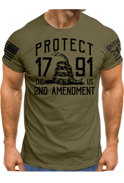 Protect The 2nd Amendment T-Shirt | Grit Gear Apparel