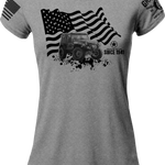 Protecting The Flag Ladies T-Shirt | Grit Gear Apparel