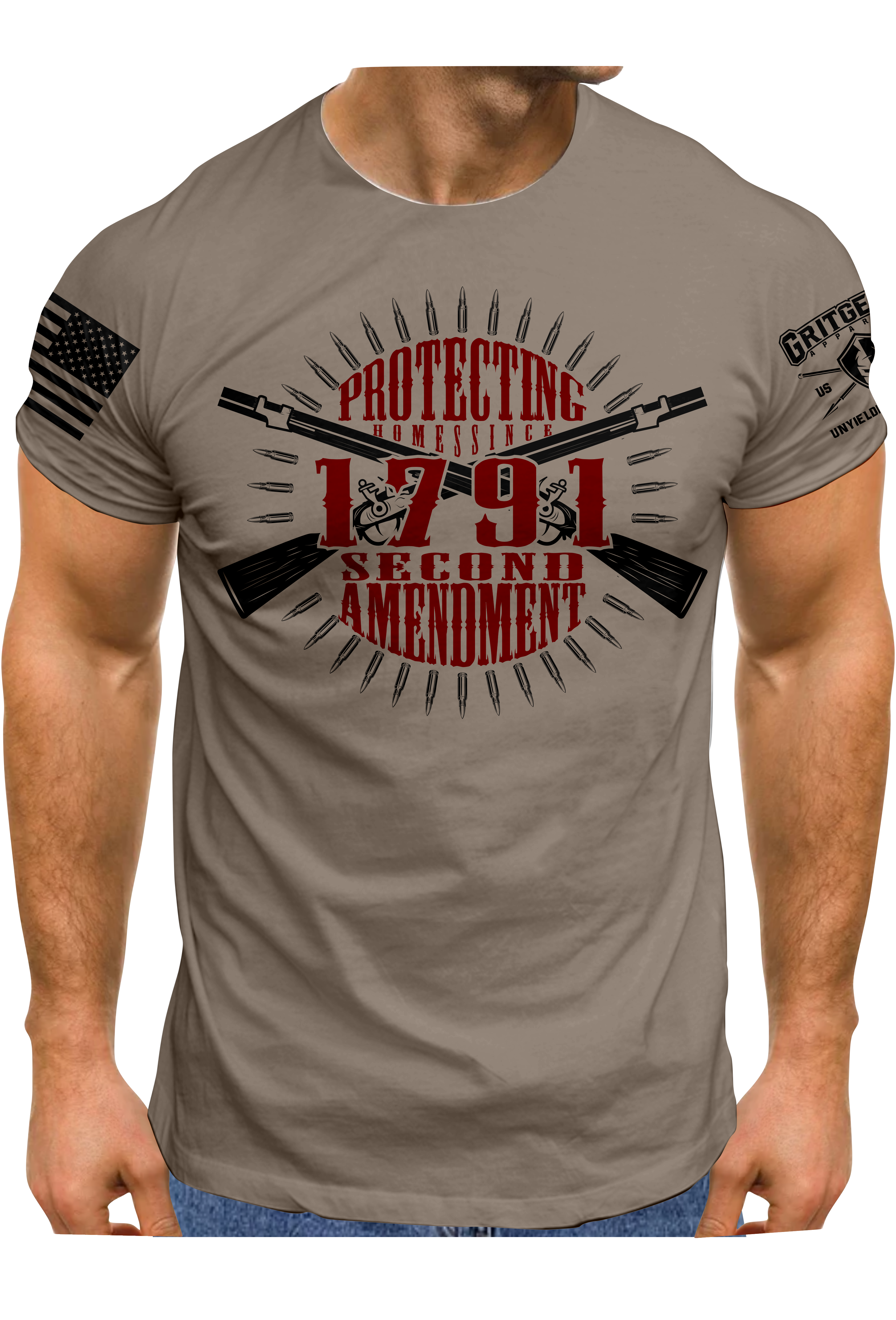 Protecting Homes Since 1791 T-shirt | Grit Gear Apparel