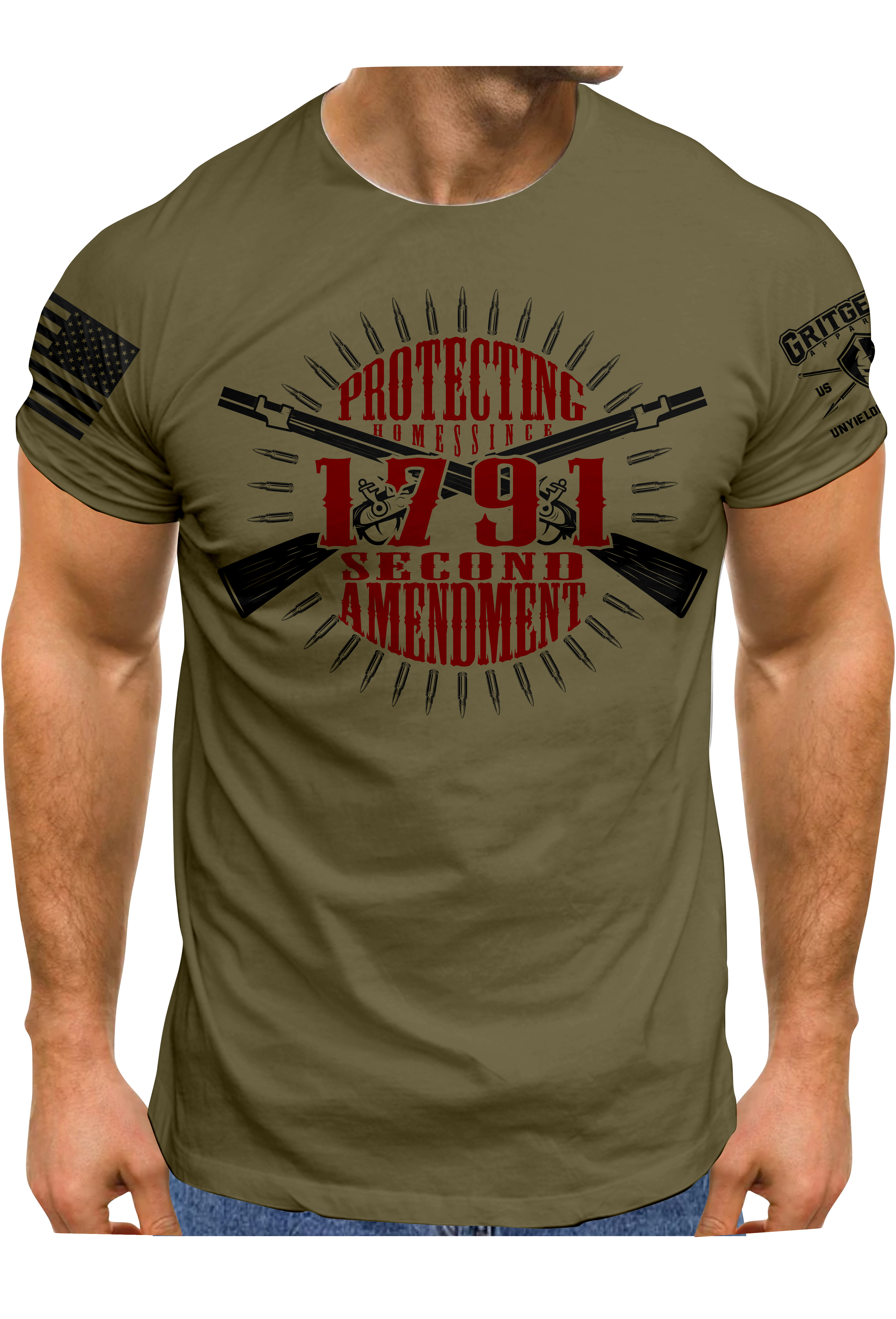 Protecting Homes Since 1791 T-shirt | Grit Gear Apparel