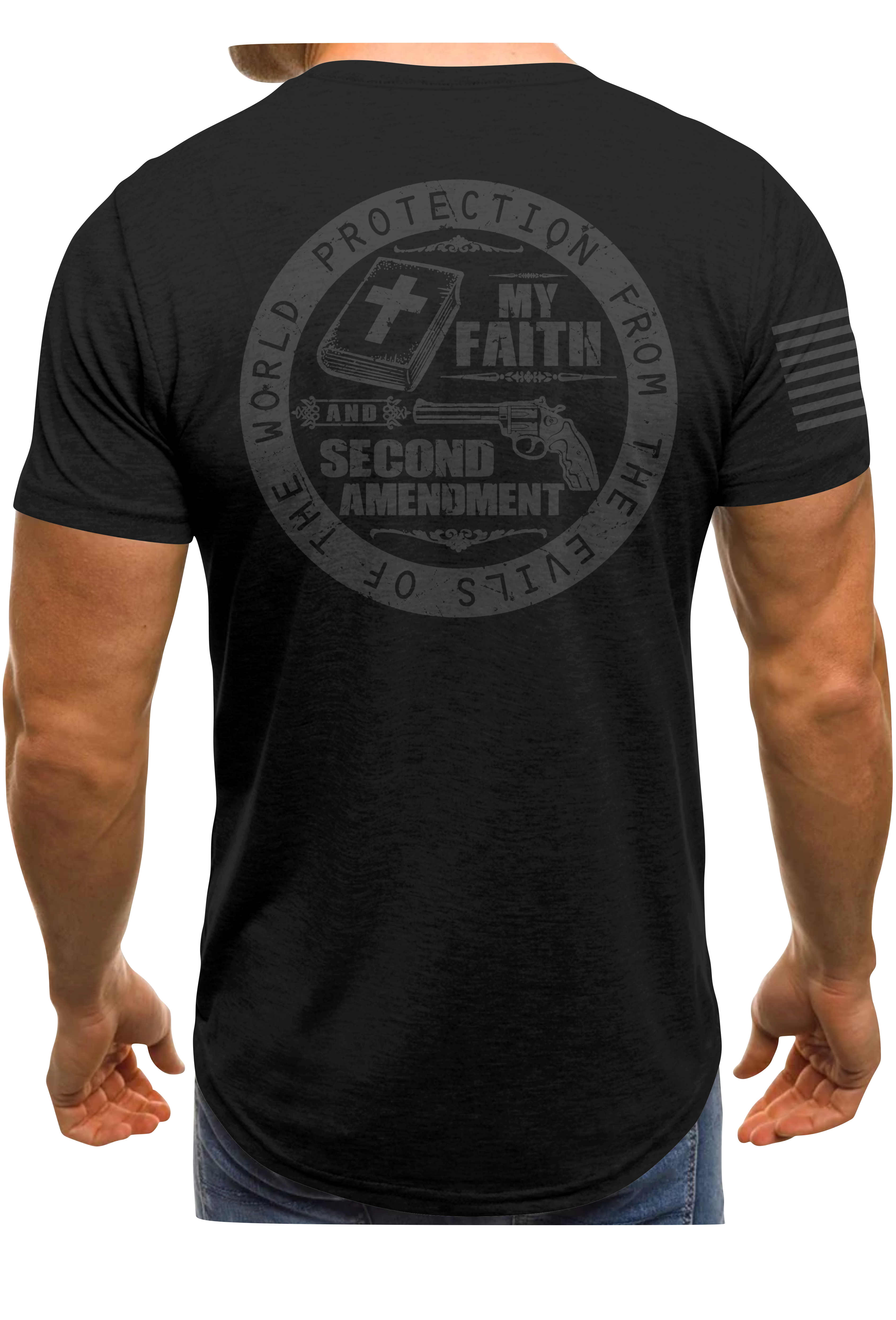 Protection From Evil Tee | Grit Gear Apparel®