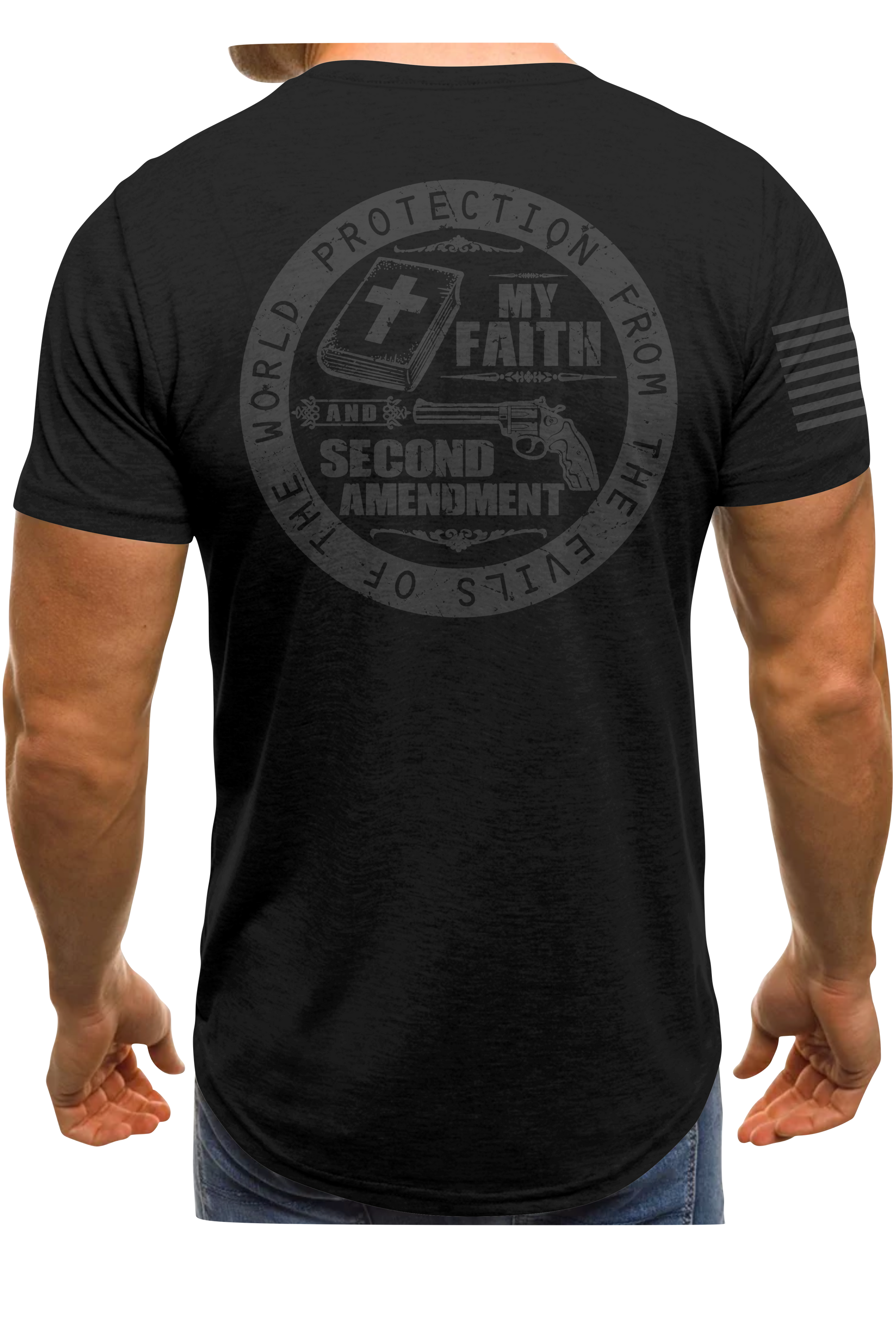 Protection From Evil Tee | Grit Gear Apparel®