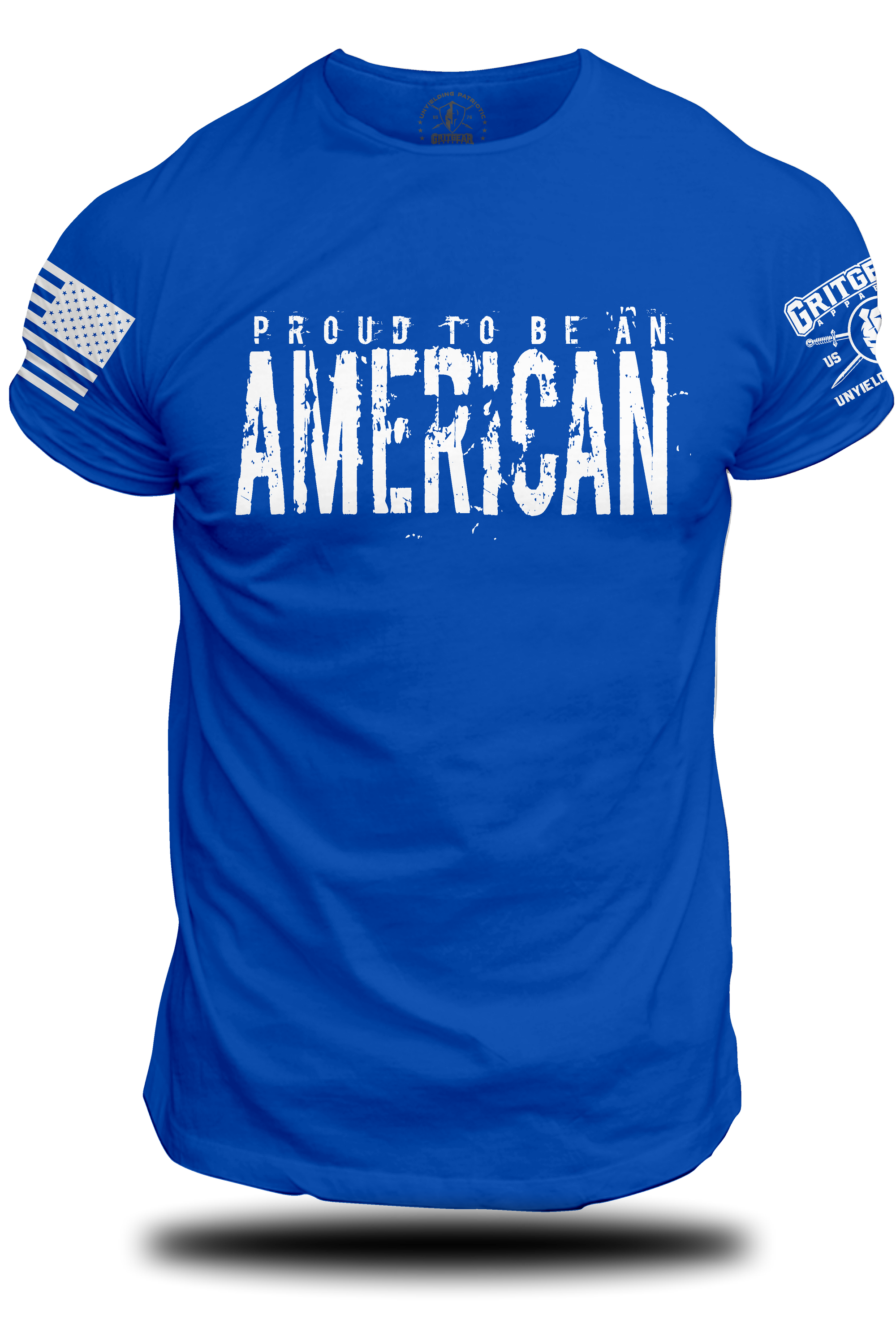 Proud to be an AMERICAN T-shirt | Grit Gear Apparel ®