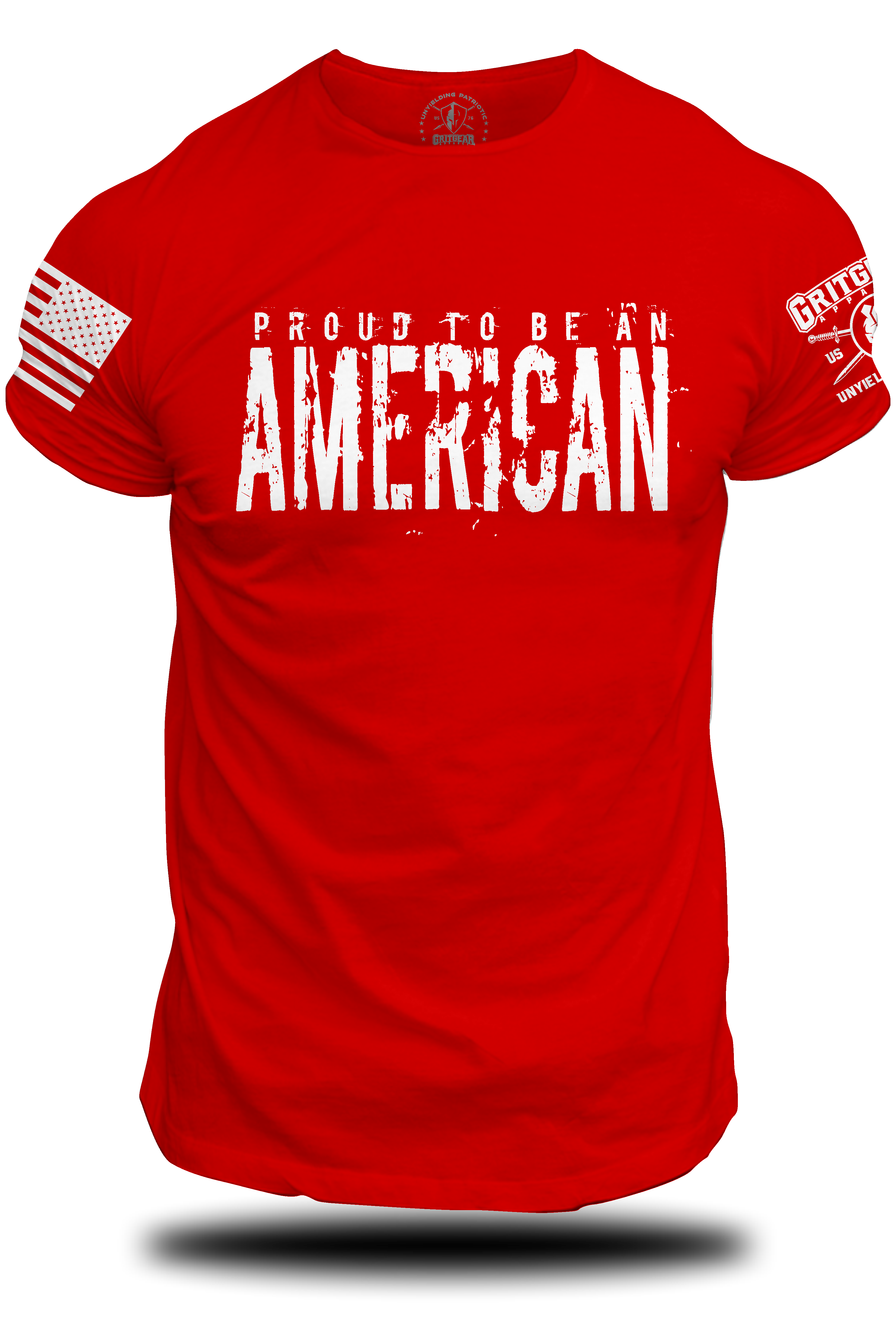 Proud to be an AMERICAN T-shirt | Grit Gear Apparel ®