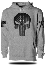 Punisher Stars and Stripes Hoodie | Grit Gear Apparel®