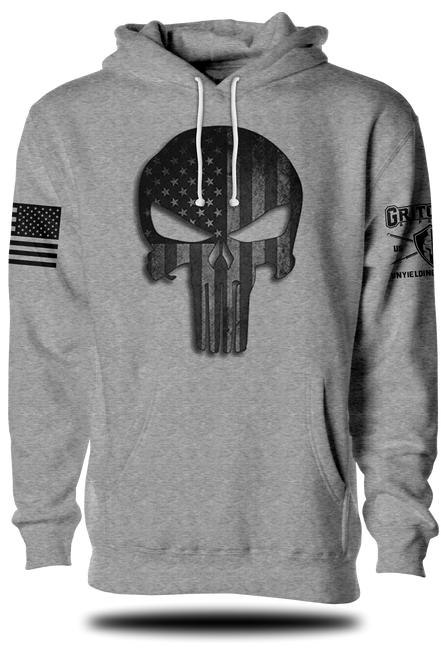 Punisher Stars and Stripes Hoodie | Grit Gear Apparel®