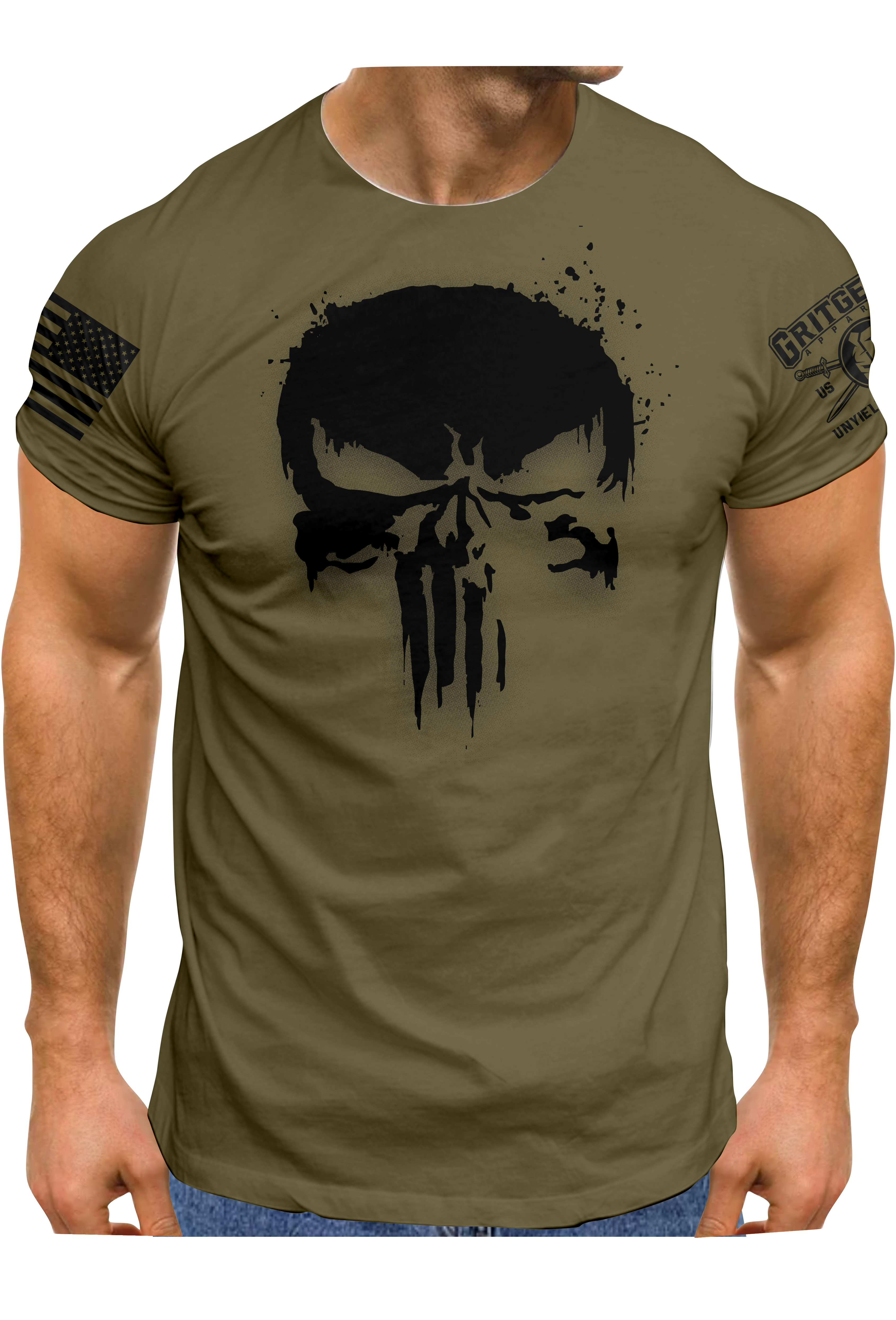 Punisher Explode Tee | Grit Gear Apparel