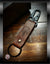 Laser Engraved Punisher Leather Key Fob | GRITGEAR™ Apparel