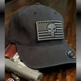 Punisher Flag Embroidered Patch Hat | GRITGEAR ™ Apparel