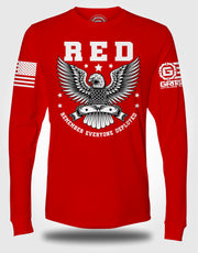 Ryan Weaver RED Eagle LONG SLEEVE T-shirt