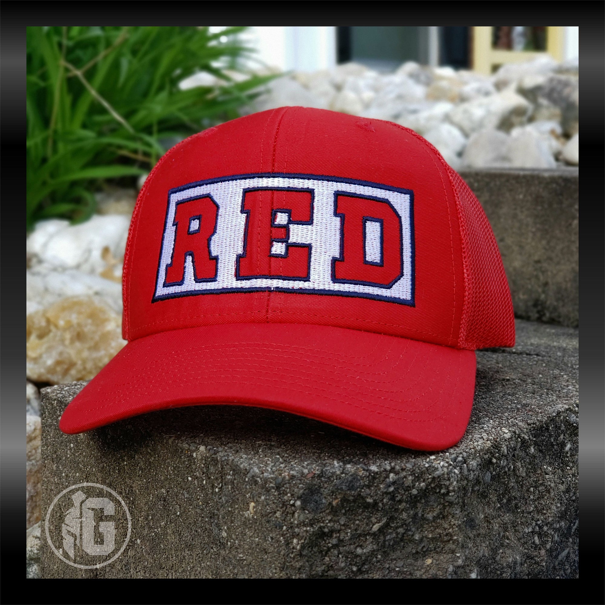 RED - Remember Everyone Deployed Embroidered Hat | Grit Gear Apparel®