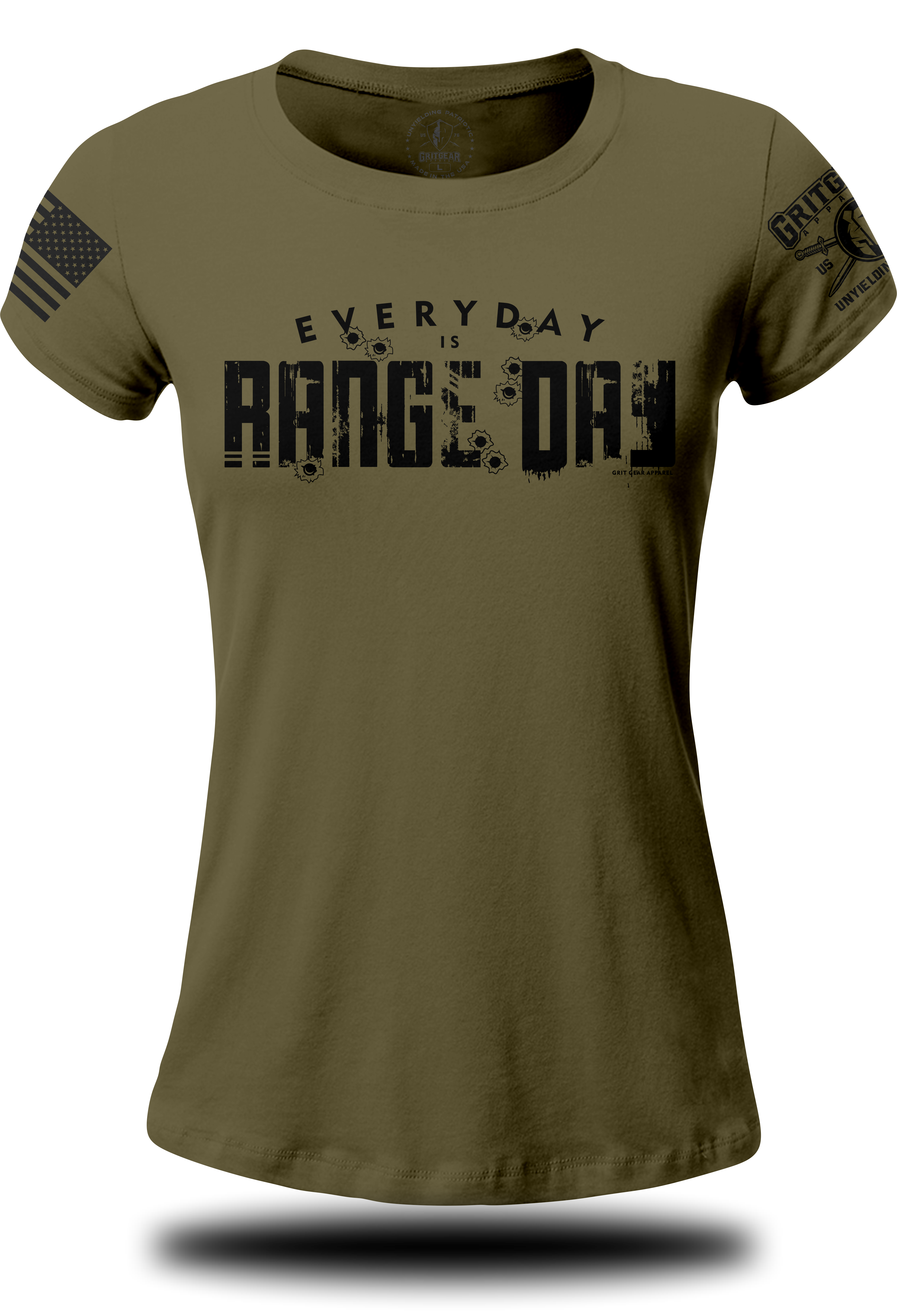 Everyday is Range Day Ladies T-shirt | Grit Gear Apparel®