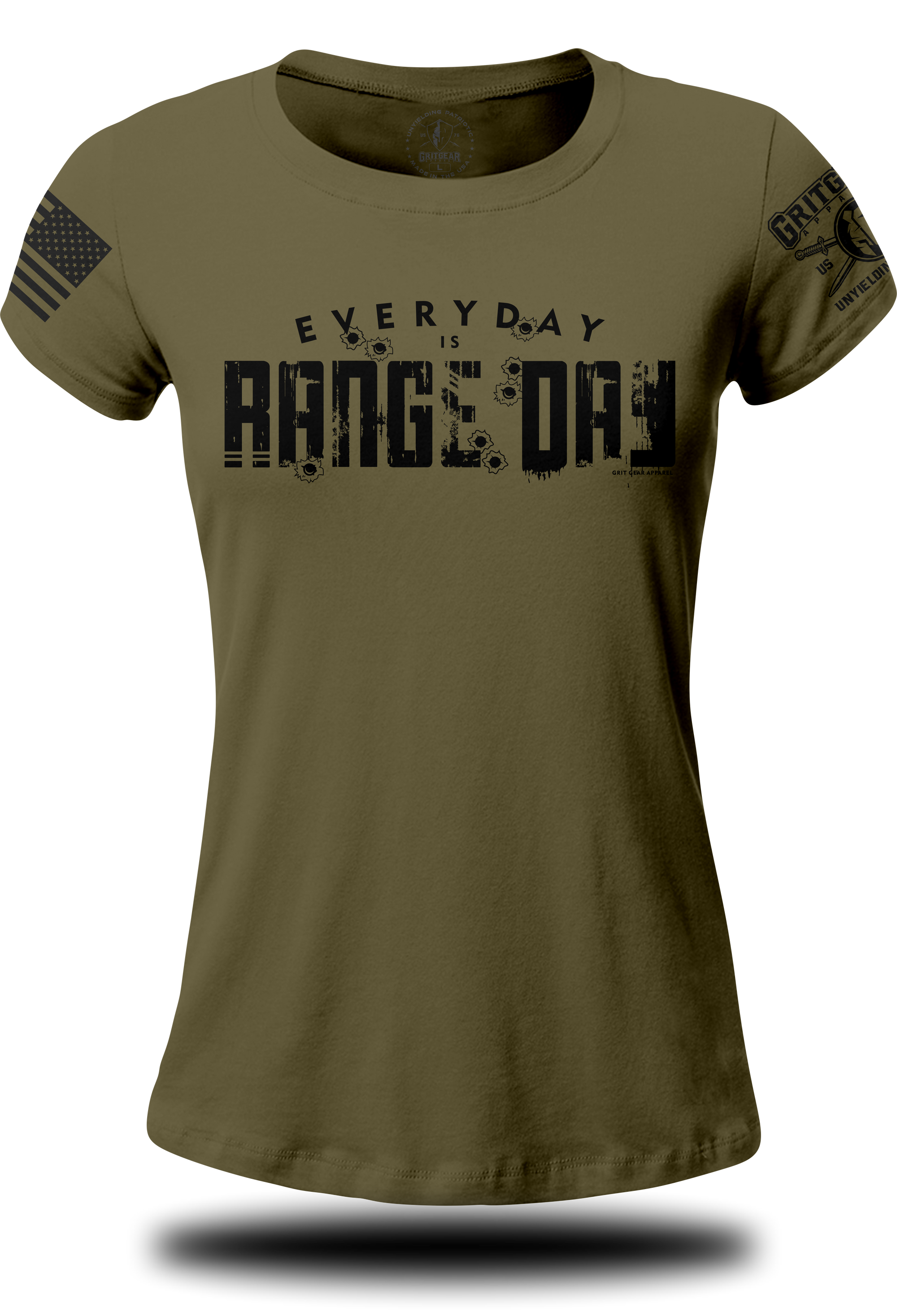 Everyday is Range Day Ladies T-shirt | Grit Gear Apparel®