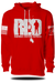 Standing Soldier RED Hoodie | Grit Gear Apparel ®