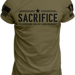 SACRIFICE More Than Just A Word - Tee | Grit Gear Apparel