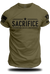 SACRIFICE More Than Just A Word - Tee | Grit Gear Apparel