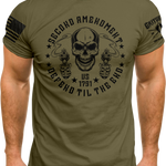 Second Amendment Defend til End Tee | Grit Gear Apparel