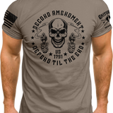 Second Amendment Defend til End Tee | Grit Gear Apparel