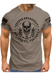 Second Amendment Defend til End Tee | Grit Gear Apparel