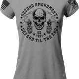 Defend til the End Ladies Tee | Grit Gear Apparel