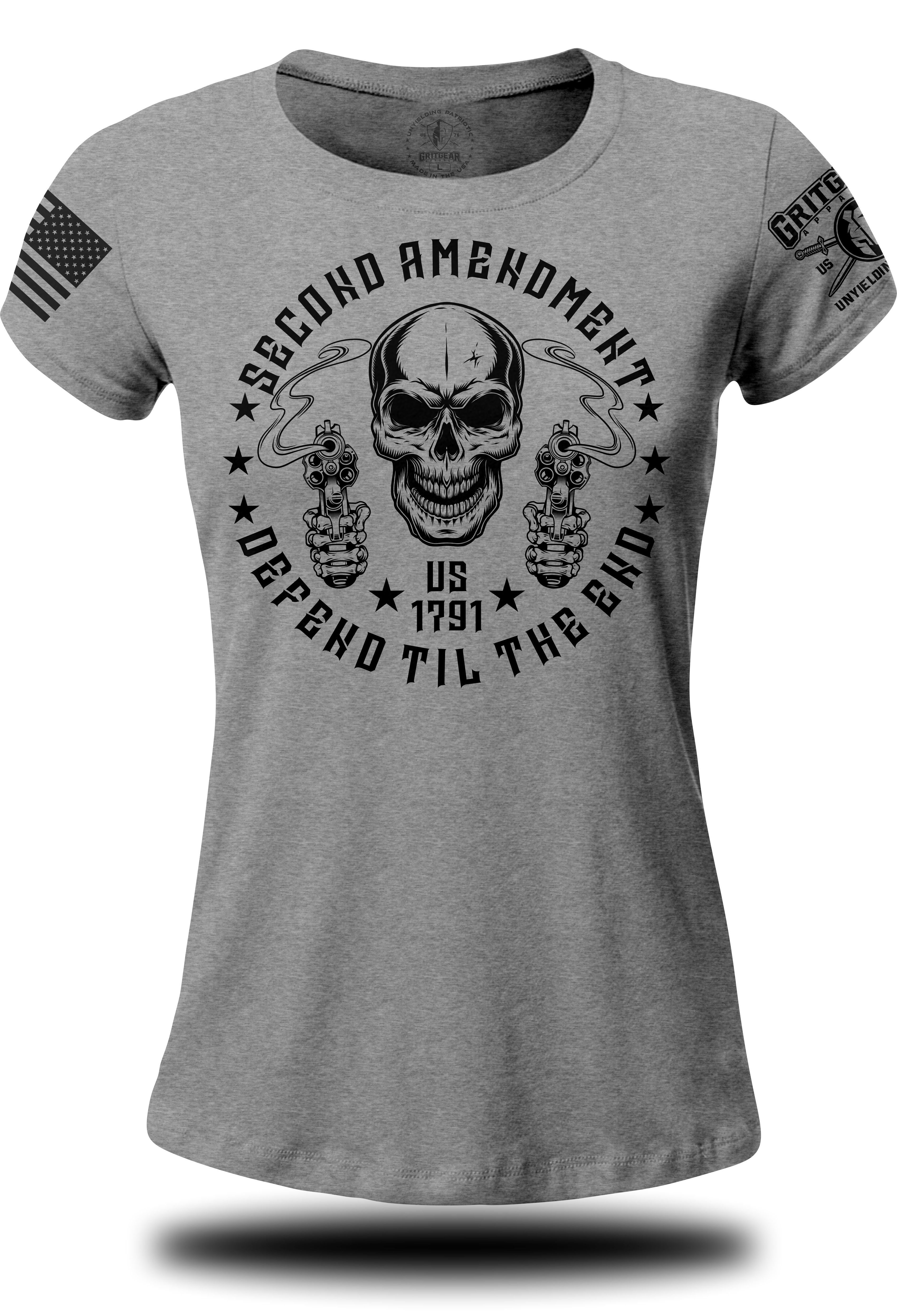 Defend til the End Ladies Tee | Grit Gear Apparel
