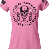 Defend til the End Ladies Tee | Grit Gear Apparel