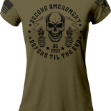 Defend til the End Ladies Tee | Grit Gear Apparel