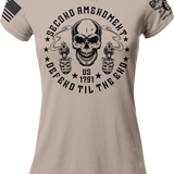 Defend til the End Ladies Tee | Grit Gear Apparel