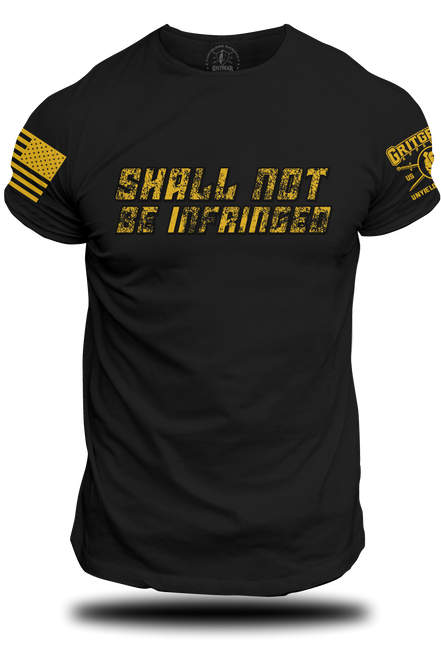 Shall not be Infringed T-shirt | Grit Gear Apparel