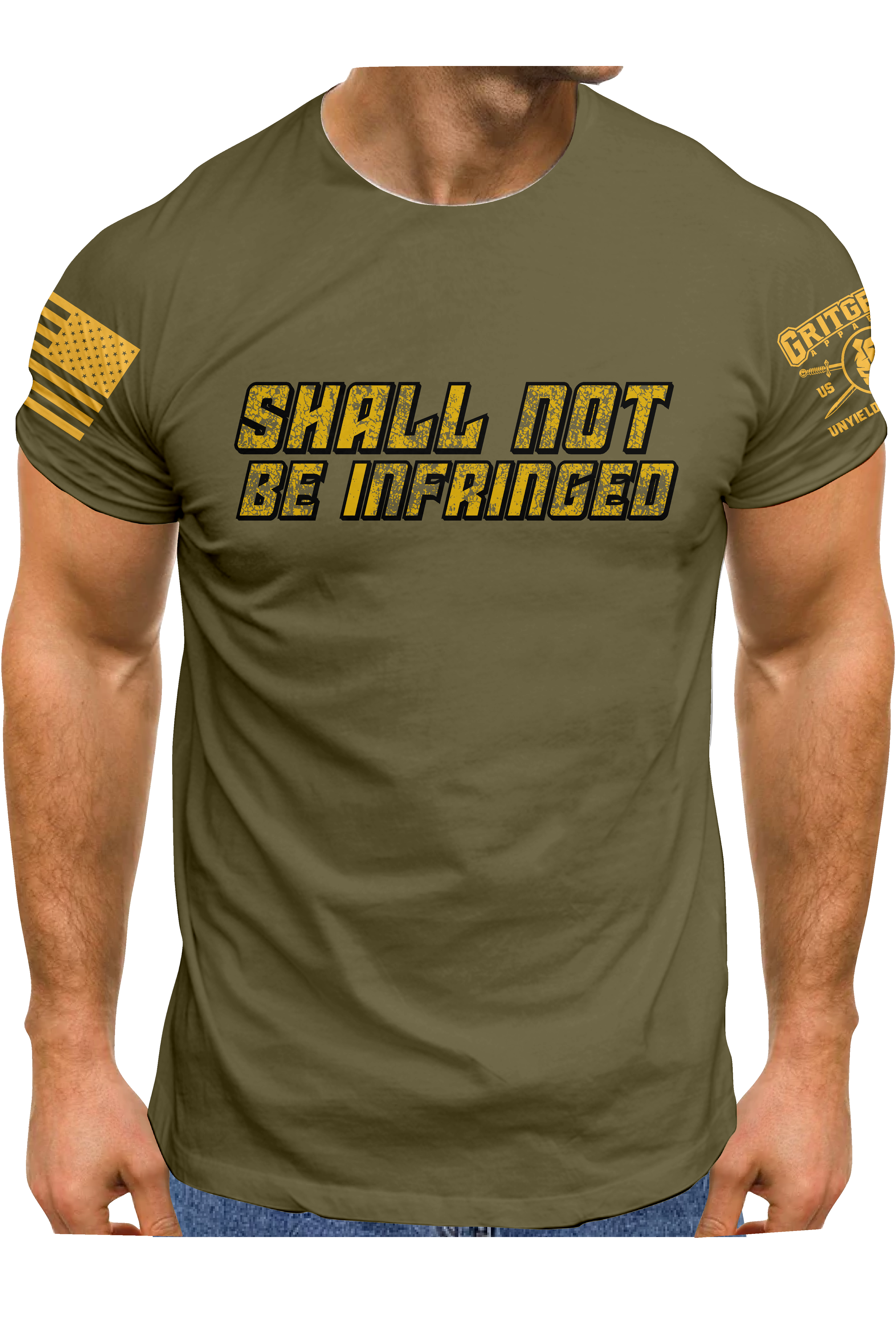 Shall not be Infringed T-shirt | Grit Gear Apparel