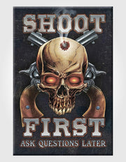 Magnet: Shoot First | GRITGEAR Apparel