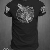 Never Surrender Skeleton T-shirt | GRITGEAR Apparel