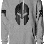 Spartan Helmet Stars and Stripes Hoodie | Grit Gear Apparel®
