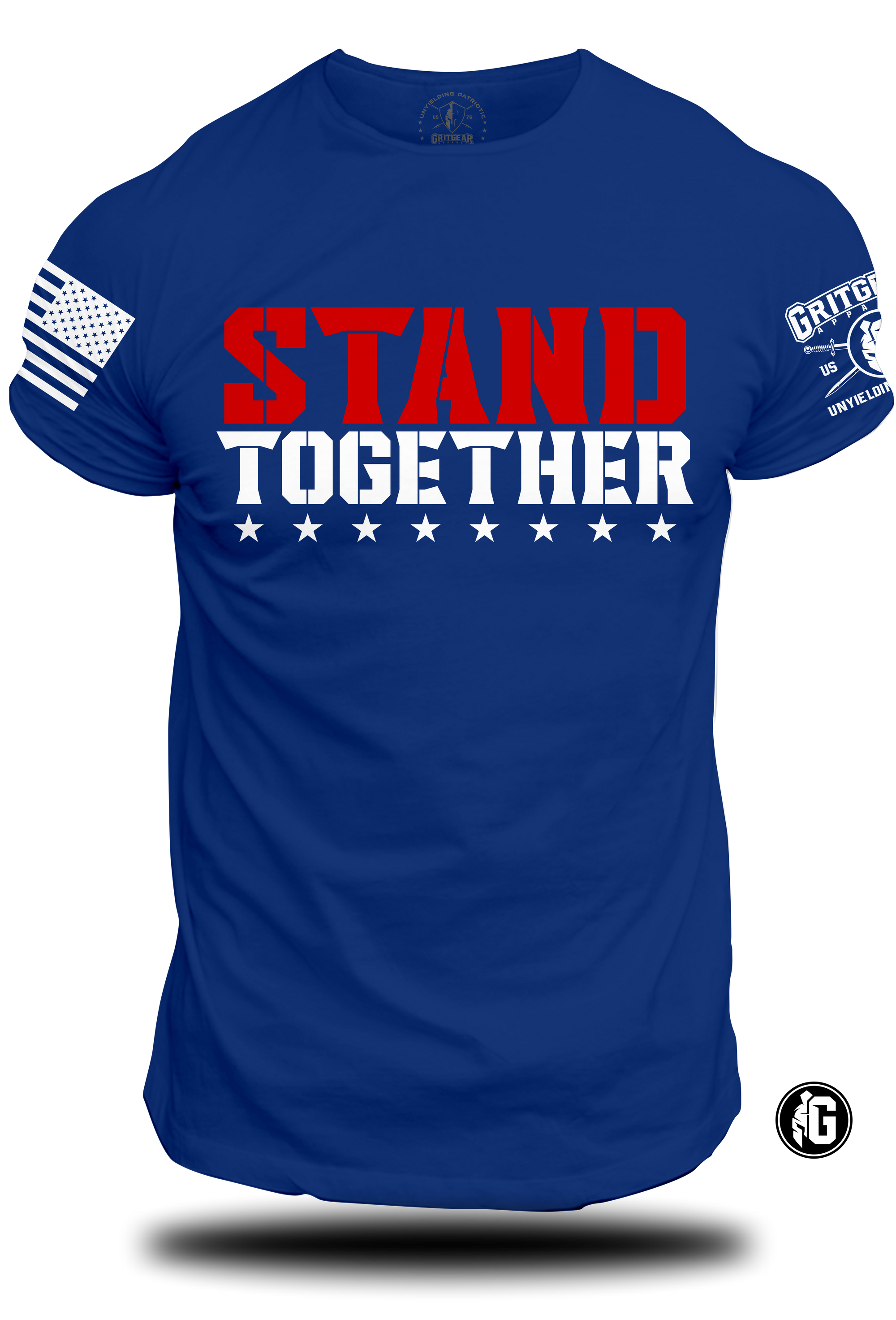 Stand Together Patriotic T-shirt | Grit Gear Apparel