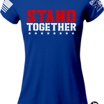 Stand Together Patriotic Ladies T-shirt | Grit Gear Apparel