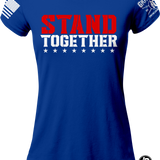 Stand Together Patriotic Ladies T-shirt | Grit Gear Apparel