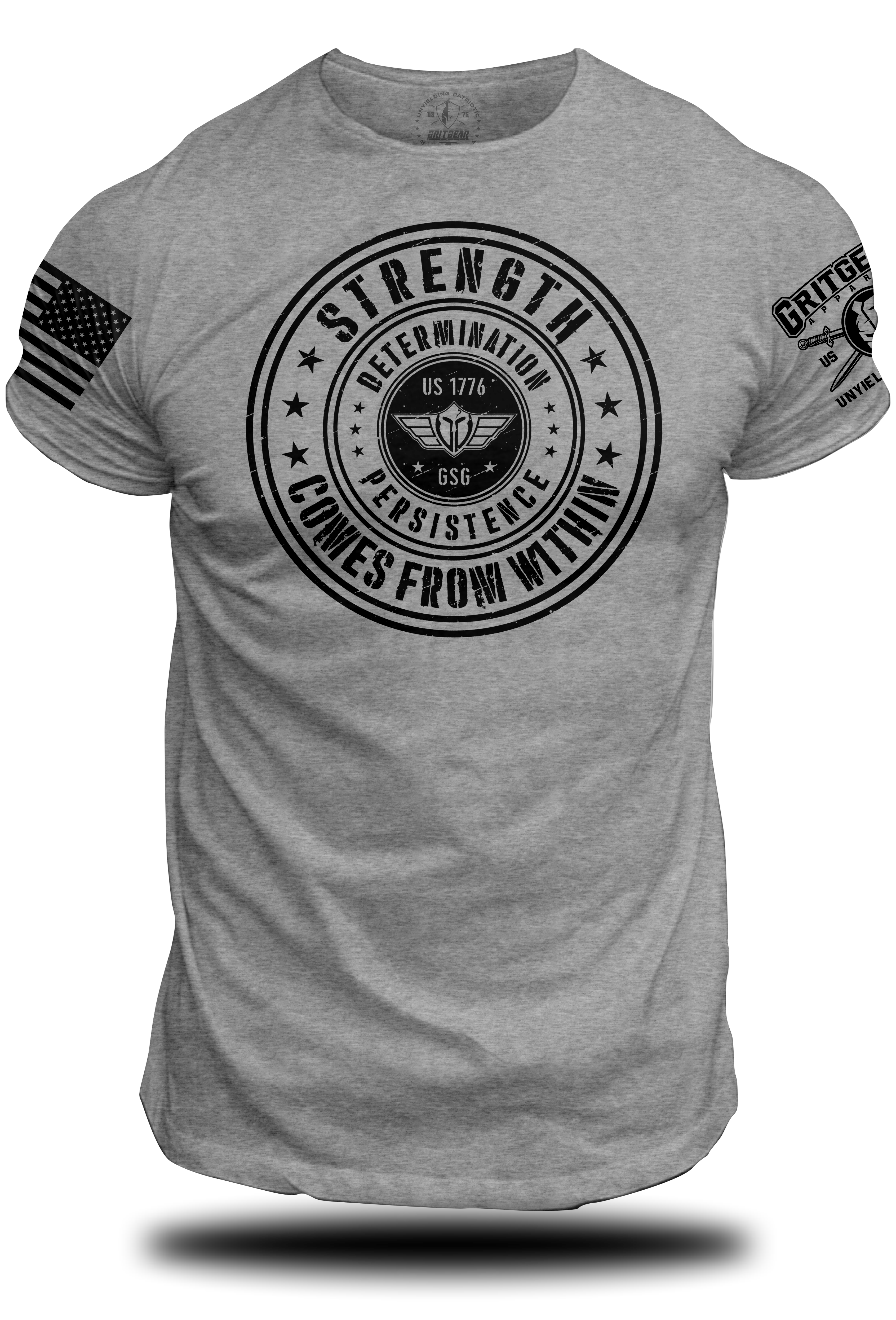 Strength Comes From Within T-Shirt | Grit Gear Apparel