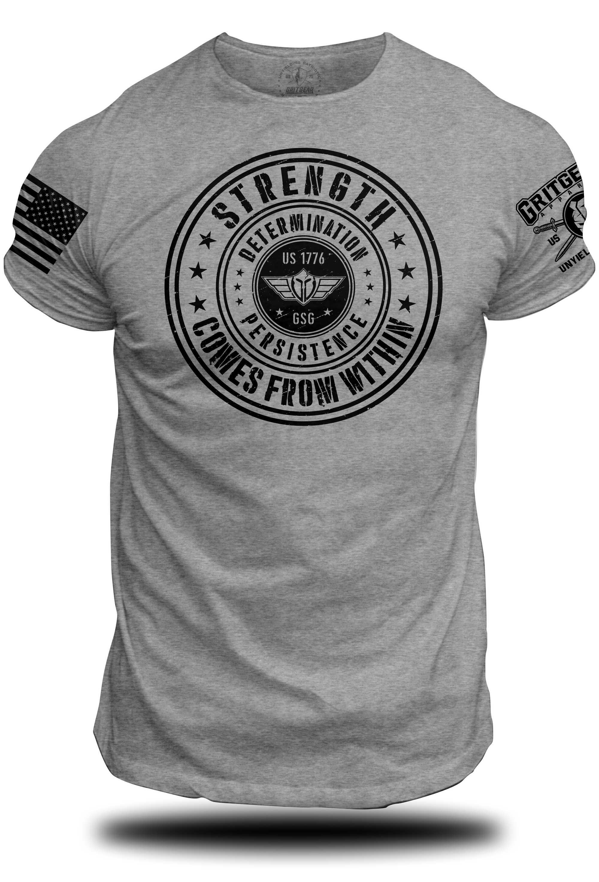 Strength Comes From Within T-Shirt | Grit Gear Apparel