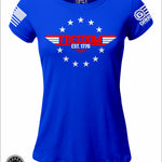 Ryan Weaver - Top Gun Freedom EST 1776 LADIES Slim Fit T-shirt | Grit Gear Apparel